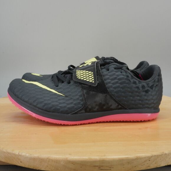 Mens 5 / Womens 6.5 - Nike High Jump Elite Shoes Track Cleats Lemon‎ Twist Pink main image 6